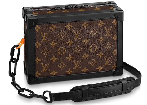 NEW Louis Vuitton Soft Trunk Prism Monogram Menswear Bag 